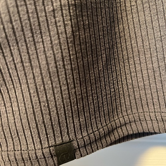 Lululemon Ribbed Softstreme Tank Dress Slim Fit Size 10 NWT - Picture 9 of 11